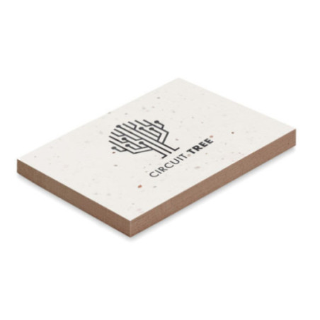 Bloc-notes publicitaire à planter 