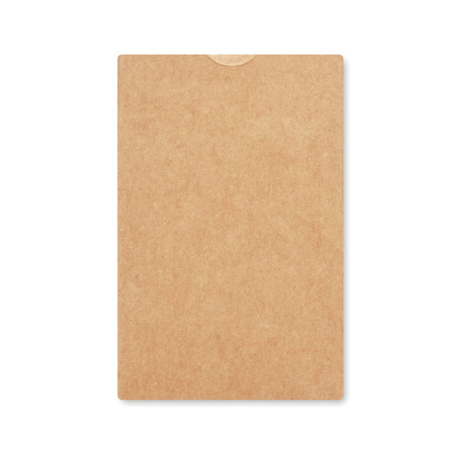 Jeu de 54 cartes publicitaire en papier recyclé 