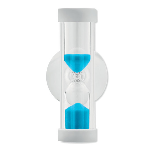Sablier de douche avec ventouse personnalisable 