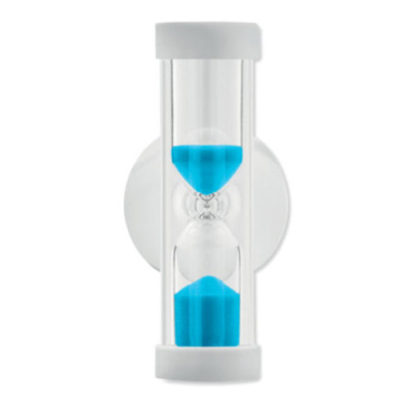 Sablier de douche avec ventouse personnalisable 