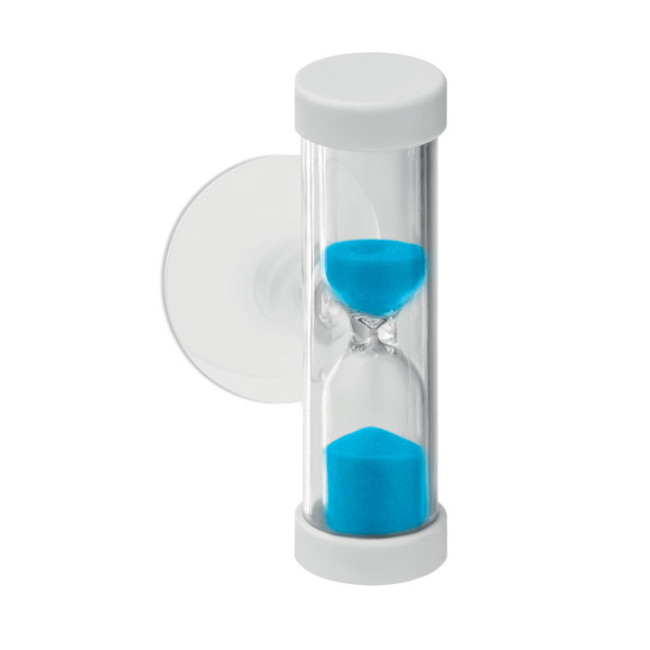 Sablier de douche avec ventouse personnalisable 