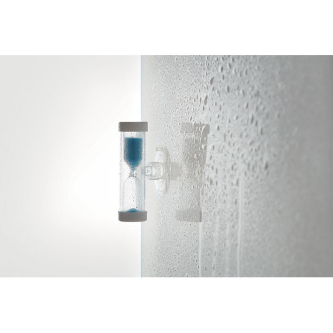 Sablier de douche avec ventouse personnalisable 
