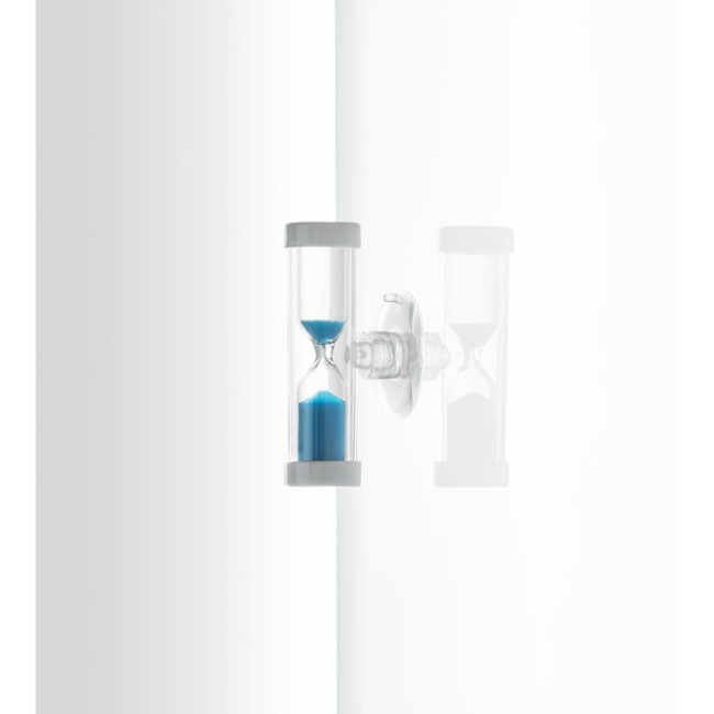 Sablier de douche avec ventouse personnalisable 