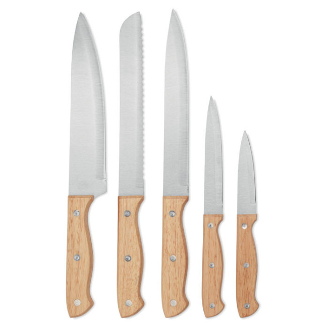 Set de 5 couteaux gourmet 