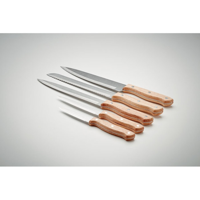 Set de 5 couteaux gourmet 