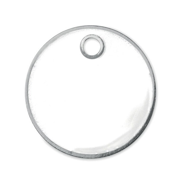 Porte-clés publicitaire jeton token 