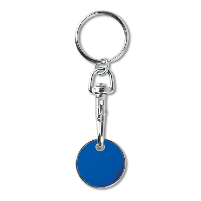 Porte-clés publicitaire jeton token 