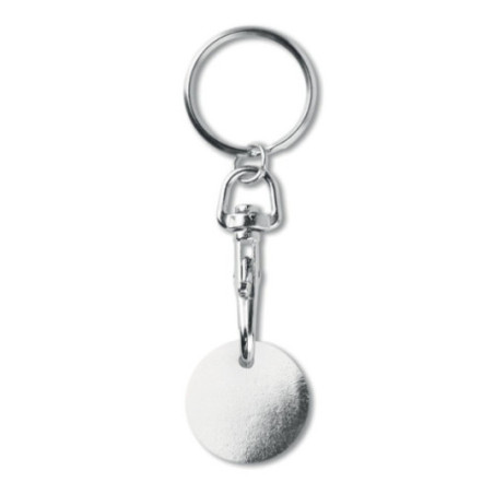 Porte-clés publicitaire jeton token 