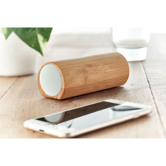 Enceinte personnalisée speak bambou 