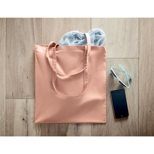 Sac shopping publicitaire Coton bio Colour 