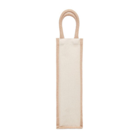 Sac cadeau en toile de jute Vino 