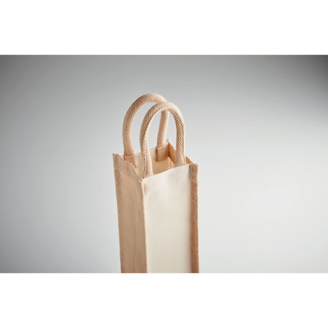 Sac cadeau en toile de jute Vino 