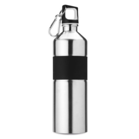 Bouteille personnalisée bicolore mousqueton 750 ml 