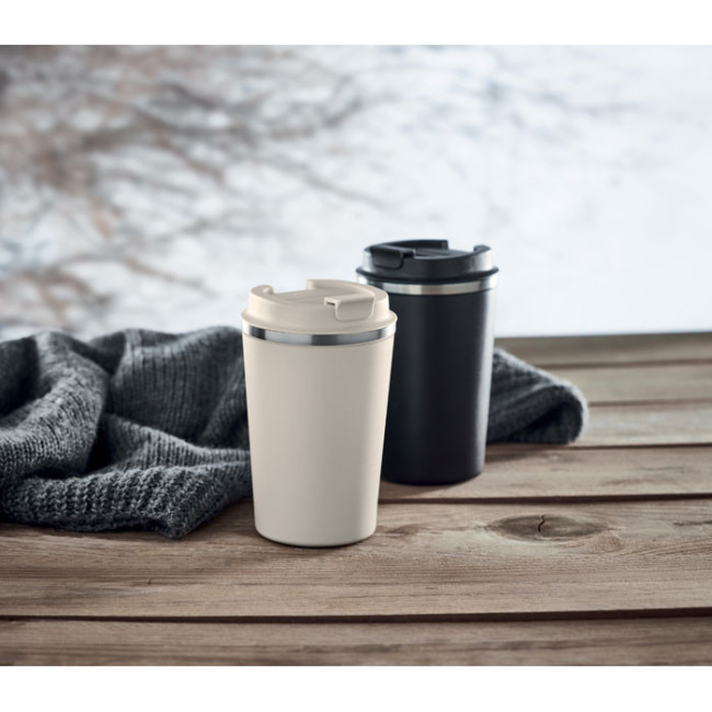 Tasse double paroi publicitaire Brace 350 ml 