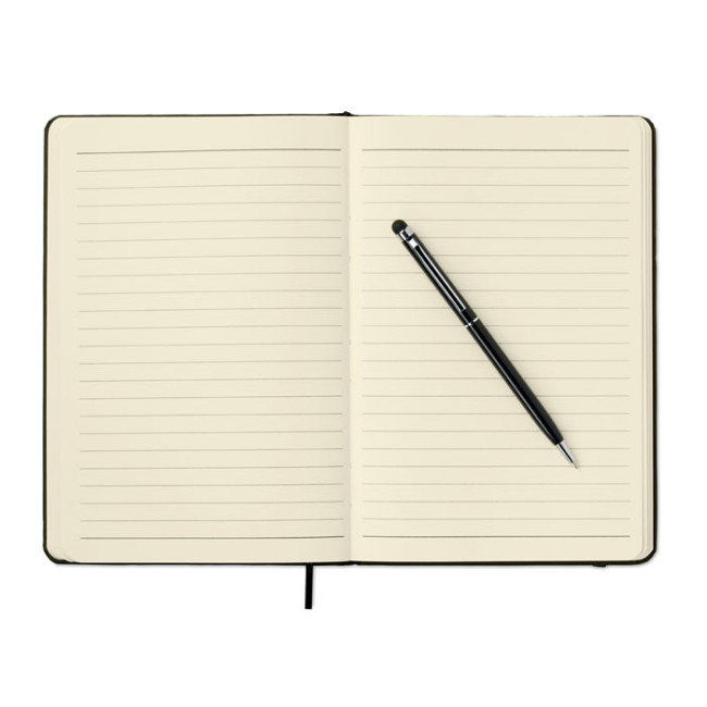 Carnet A5 publicitaire avec stylo Neilo 