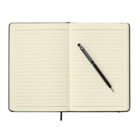 Carnet A5 publicitaire avec stylo Neilo 