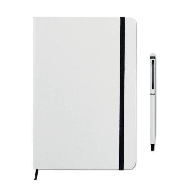 Carnet A5 publicitaire avec stylo Neilo 