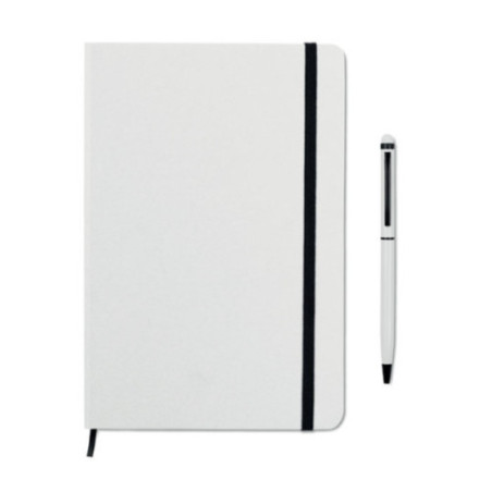 Carnet A5 publicitaire avec stylo Neilo 