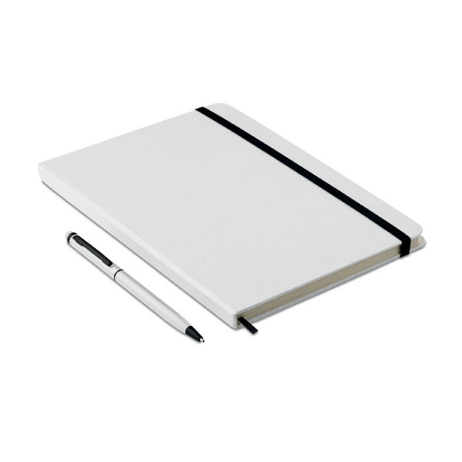 Carnet A5 publicitaire avec stylo Neilo 