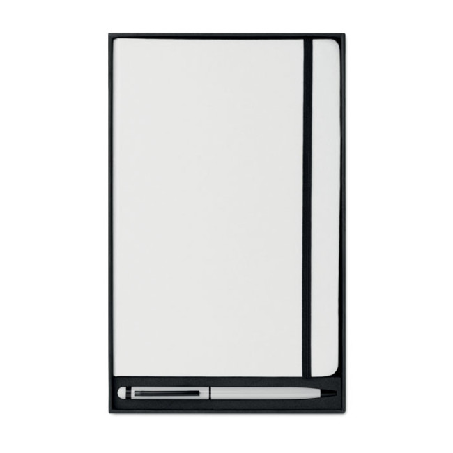 Carnet A5 publicitaire avec stylo Neilo 