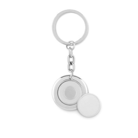 Porte-clés avec jeton aimanté Flat Ring 