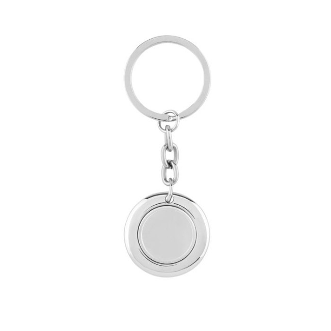 Porte-clés avec jeton aimanté Flat Ring 