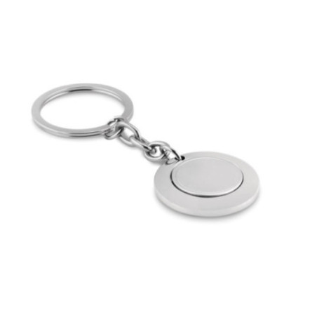 Porte-clés avec jeton aimanté Flat Ring 