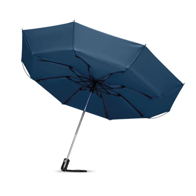 Parapluie personnalisé pliant à ouverture réversible 