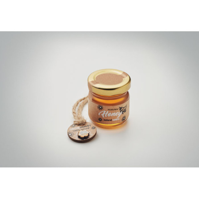 Pot de miel de fleurs publicitaire Bumle 