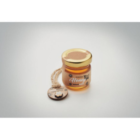 Pot de miel de fleurs publicitaire Bumle 