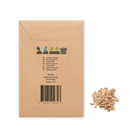 Pochon kraft graines de fleurs sauvages SEEDLOPE 