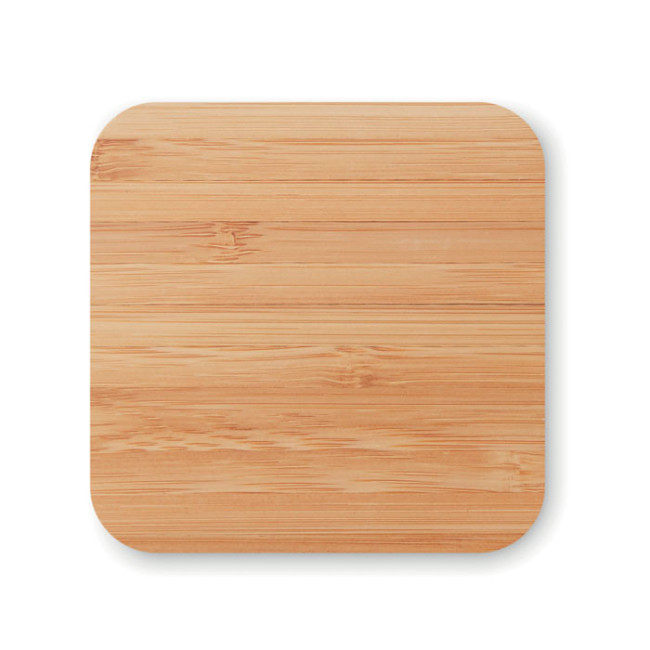 Chargeur induction bambou publicitaire CUADRO 