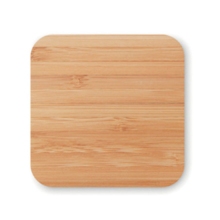 Chargeur induction bambou publicitaire CUADRO 