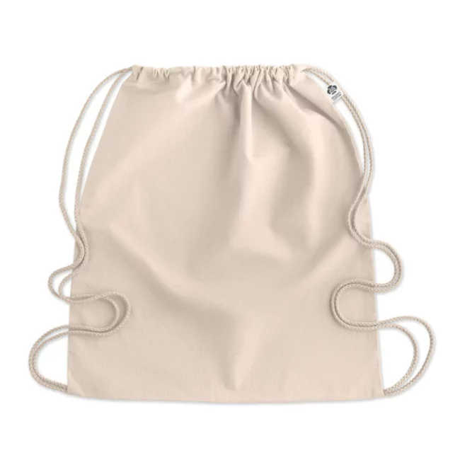 Sac à cordon publicitaire en coton Yuki 