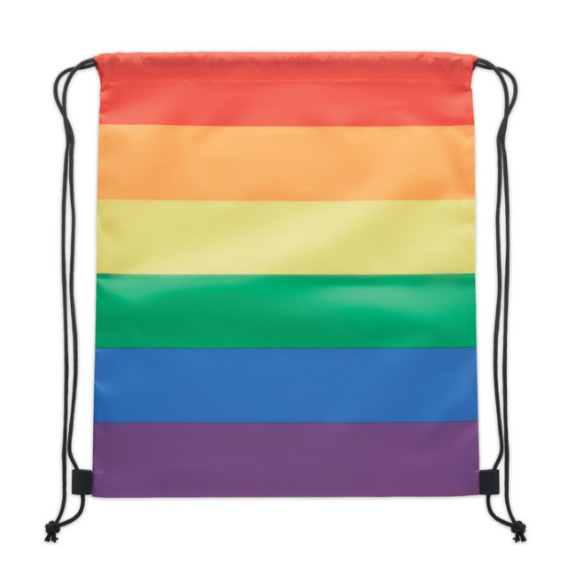 Sac cordon publicitaire Rainbow 