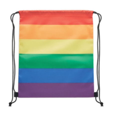 Sac cordon publicitaire Rainbow 