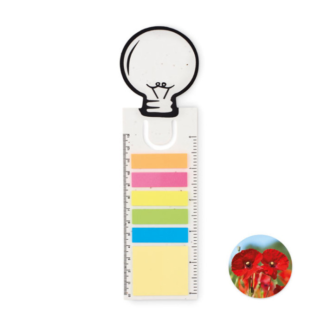 Marque-page ampoule publicitaire Idea Seed 