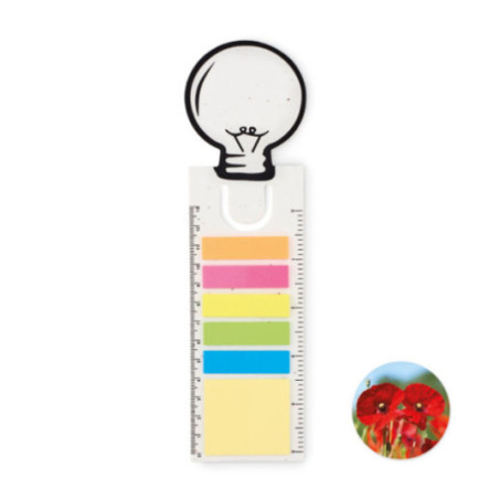 Marque-page ampoule publicitaire Idea Seed 