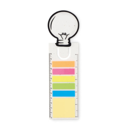 Marque-page ampoule publicitaire Idea Seed 