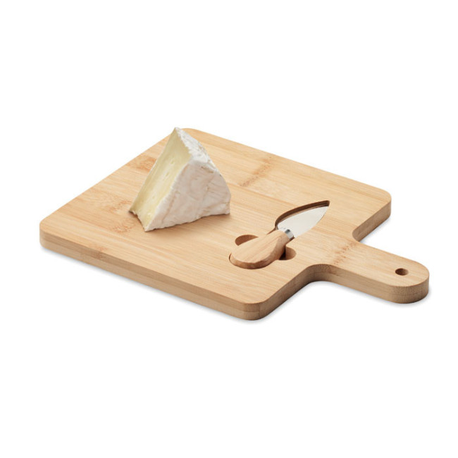 Plateau à fromage personnalisé en bambou Darfield 