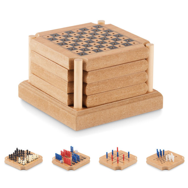 Set de 4 sous-verres en lièges Coastgame 
