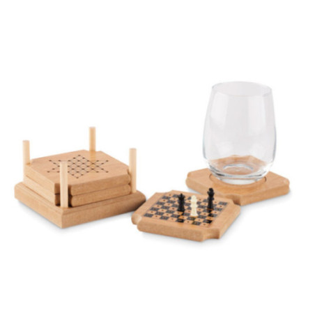 Set de 4 sous-verres en lièges Coastgame 