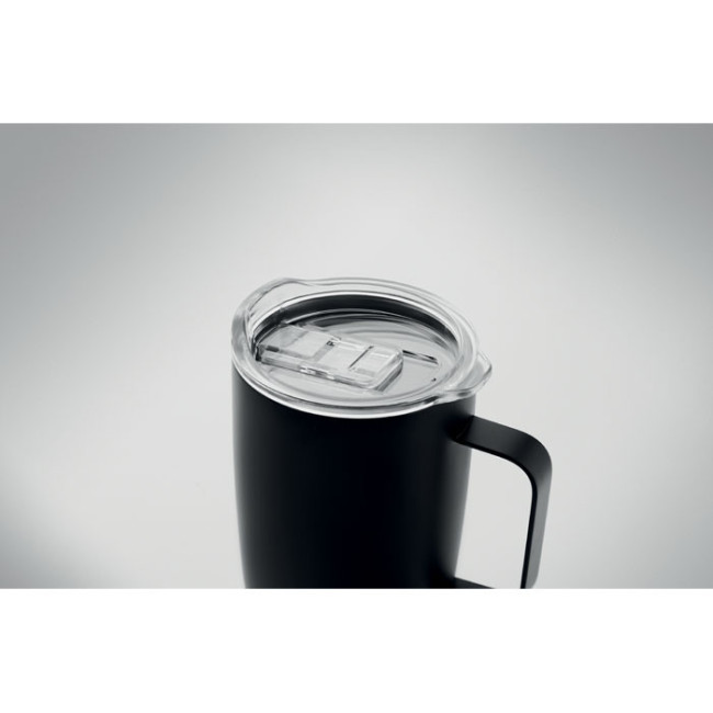 Mug en acier et liège publicitaire Ruby 300 ml 