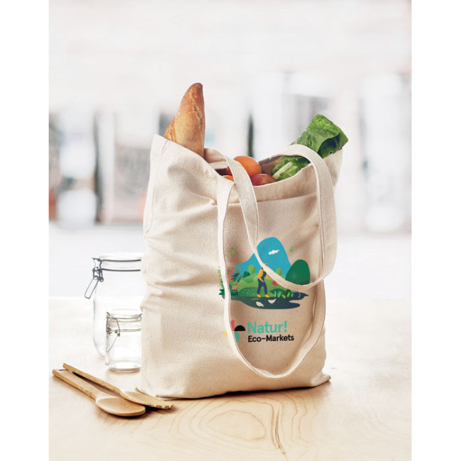 Sac shopping publicitaire en toile Rassa 