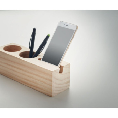 Support de bureau avec graines de trèfle Thila 