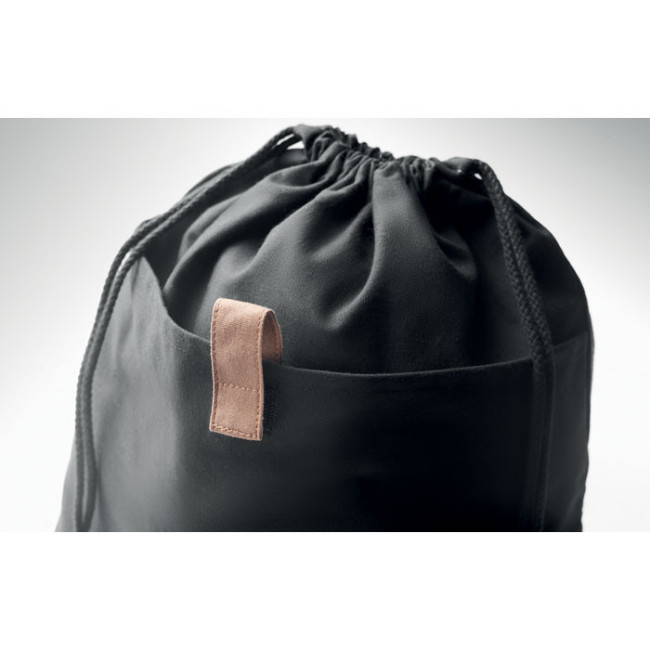 Sac à cordon en coton recyclé Panda Bag 