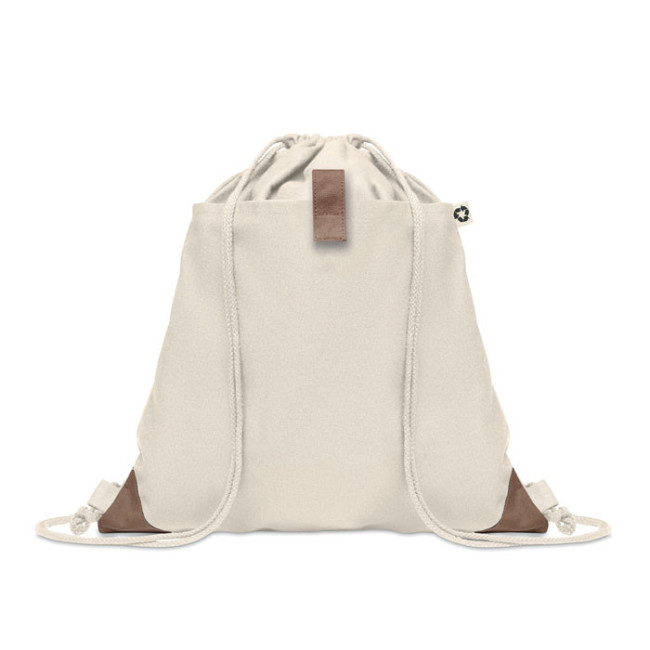 Sac à cordon en coton recyclé Panda Bag 