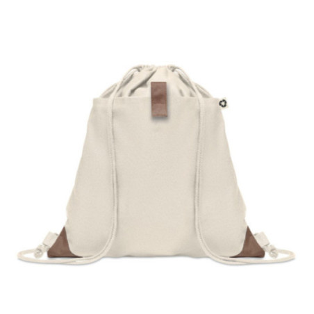 Sac à cordon en coton recyclé Panda Bag 