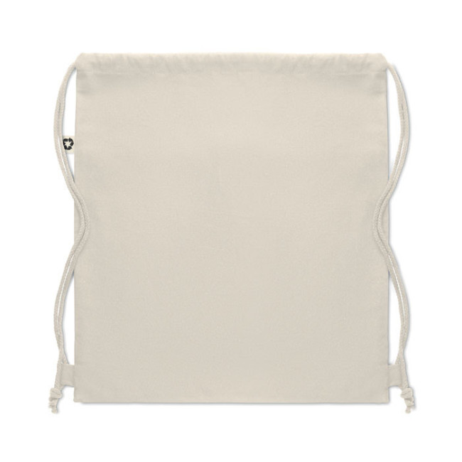 Sac à cordon en coton recyclé Panda Bag 