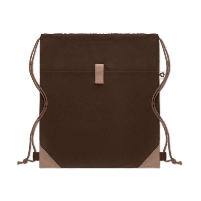 Sac à cordon en coton recyclé Panda Bag 